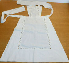 VINTAGE 1970 BRAGARD saulxures TABLIER en COTON de SERVICE CHARCUTIER boucherie