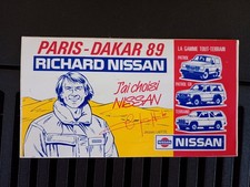 Autocollant Nissan Paris Dakar