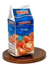 Poupées Maison Tomate Jus Petit Vide Fait Main Carton Miniature Cuisine Tumdee