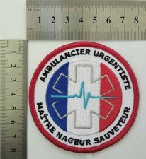 Ecusson ambulancier urgentiste - ecusson,