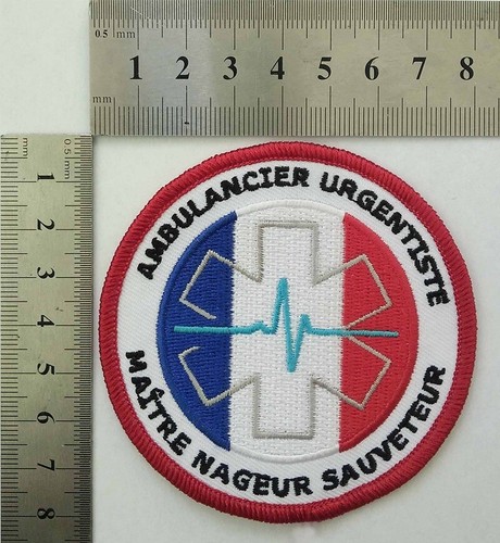 Ecusson ambulancier urgentiste - ecusson,