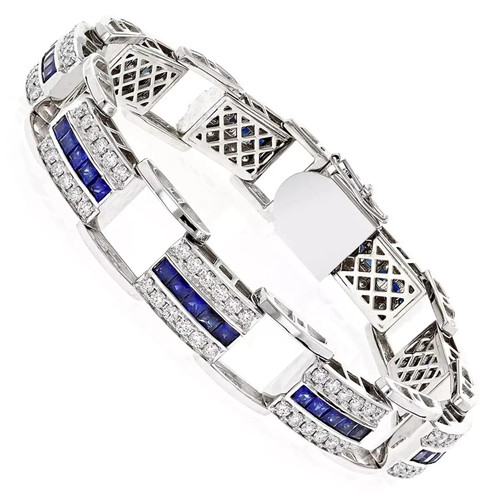 Bracelet unique blanc 14 - or,
