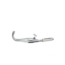 Pot d'échappement chrome