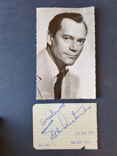 Eddie constantine dédicace - constantine,