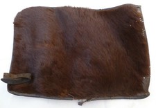 Pièce détachée Peau / Cuir de Havresac Allemand TORNISTER WWII ORIGINAL