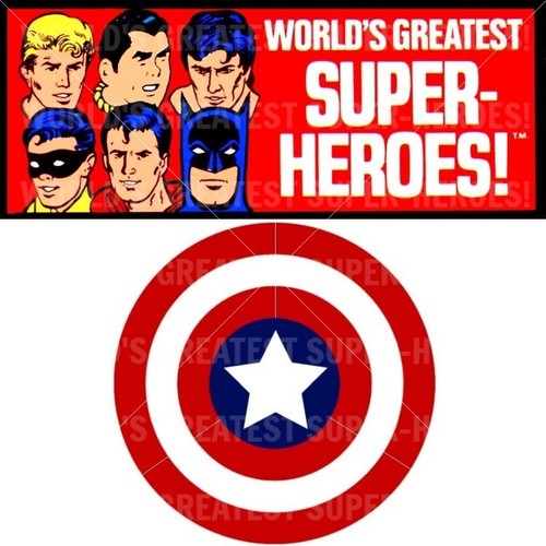 Mego captain america shield - mego,