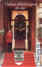 télécarte - cabine téléphonique de star - jeu millionnaire - 1997