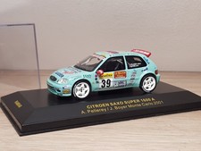 IXO 1/43 CITROËN SAXO SUPER 1600 MONTE CARLO A. PELLEREY / J. BOYER