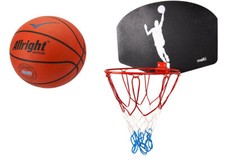 Ensemble de basket-ball de basket-ball avec ballon de basket-ball de basket-ball