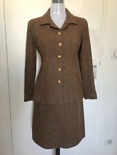 Tailleur En Tweed Chanel. Collection Année 1996. Vintage. Rare. Veste Et Jupe. 
