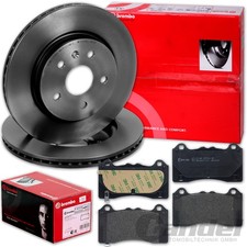 BREMBO Disques 350mm + Revêtements Avant Convient pour Ford Focus 3 Rs 2,3 AWD