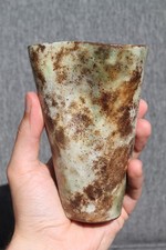 Beau Vase Gobelet Signé