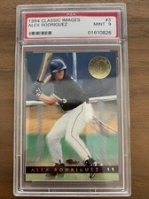 1994 Classic Images Alex Rodriguez #3 RC PSA 8 NM-MT