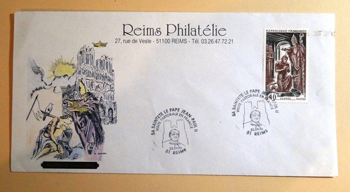 Enveloppe cachet visite - ,
