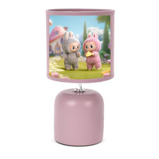 LAMPE DE CHEVET  LABUBU ROSE