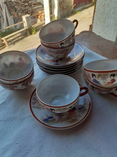 Service thé porcelaine - service, À