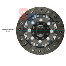 DISQUE D'EMBRAYAGE MOTOCULTEUR