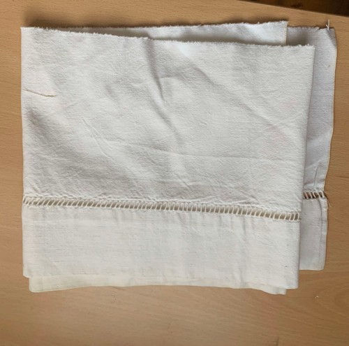 Linge ancien retour drap - linge,