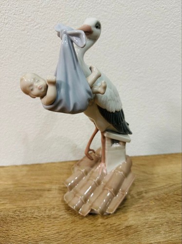 Figurine cigogne bébé en - bébé,