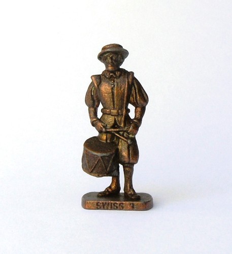 Figurine métal kinder swiss - métal,