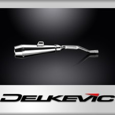 Honda XL250S 1978-1981 Silencieux dechappement Delkevic Reverse Cone Inox