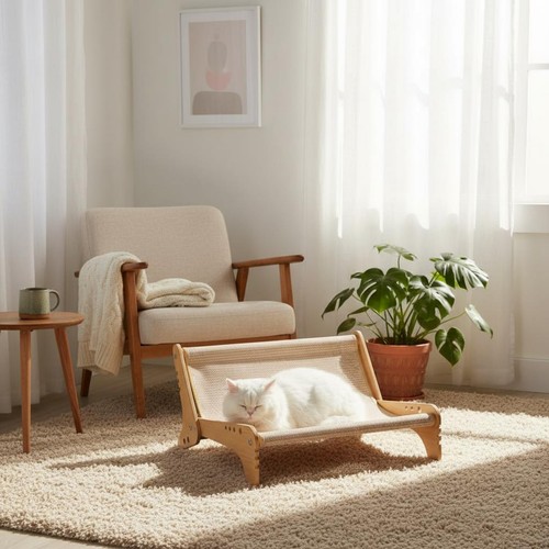 Lit repos lounge chat tissu - lit, de