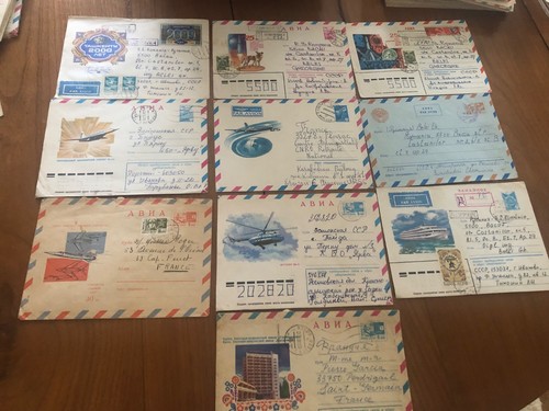Enveloppes entier postal et - 10,