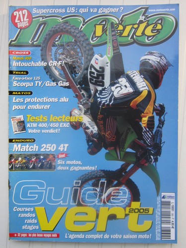 Moto verte 369 cross - 369/cross, 450