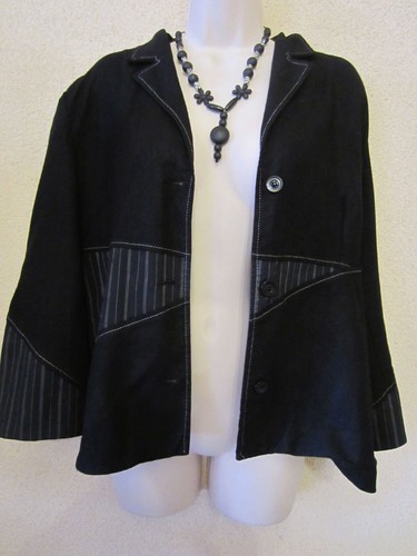 Veste noire armand - thierry, t