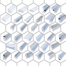 Joint de douche profilé de douche de 6 mm pour porte de douche - hydrofuge 70...