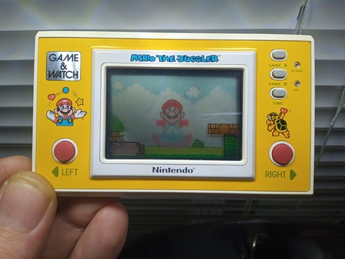 Nintendo game watch mario - nintendo,