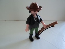 PLAYMOBIL braconnier bandit hors la loi carabine du set 9217