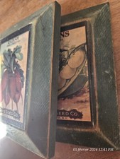  2 Superbe deux tableaux anciens en bois 