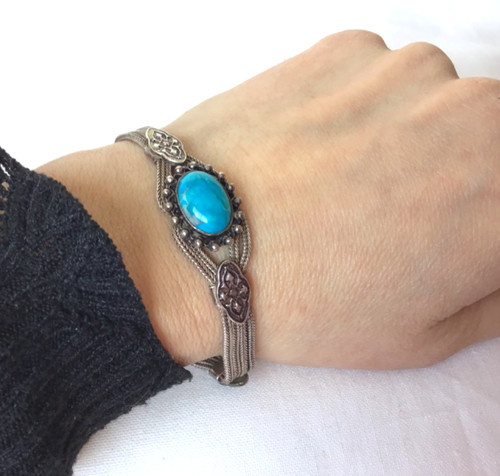 Bracelet argent massif - argent, 925