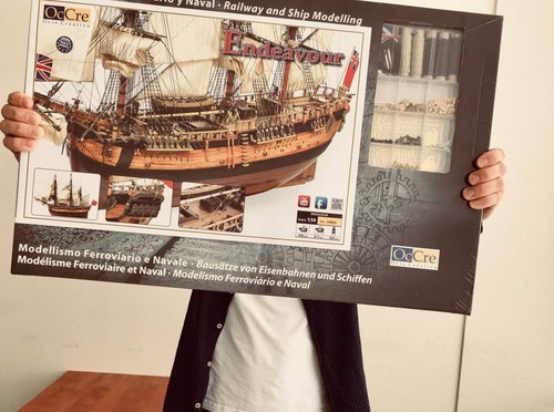 Occre hms endeavour kit - hms, de