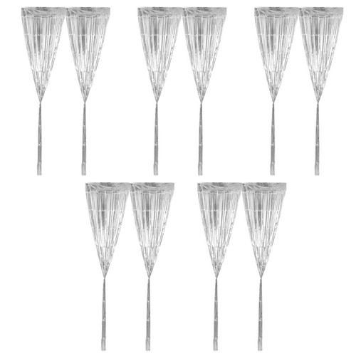 Pcs rideau frange metallique - pcs,