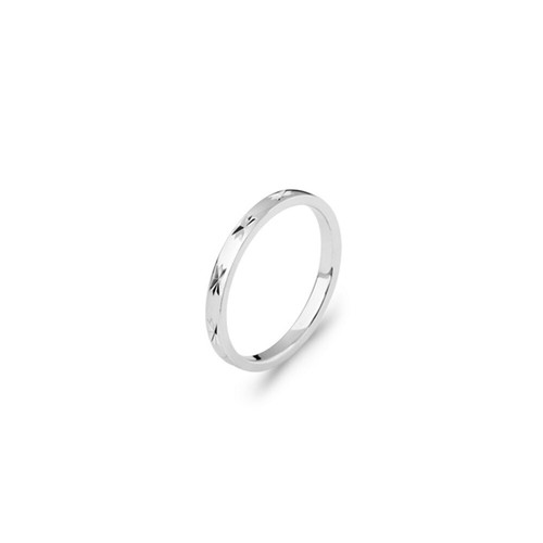 Bague alliance argent - bague, en