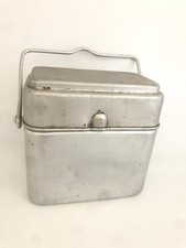 Ancienne gamelle cantine militaire en aluminium alu vintage