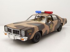 Dodge Monaco 1978 Hazzard County Camouflage Sheriff Modèle Auto 1:18 Greenlight