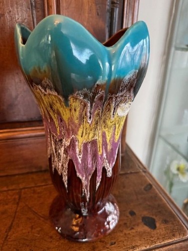 Vase vallauris signé vintage - vase,