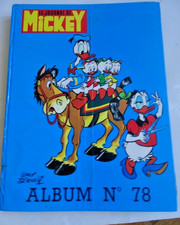 ALBUM DU JOURNAL DE MICKEY N°78 de 1978 no 1337 à 1346 ( état correct  )