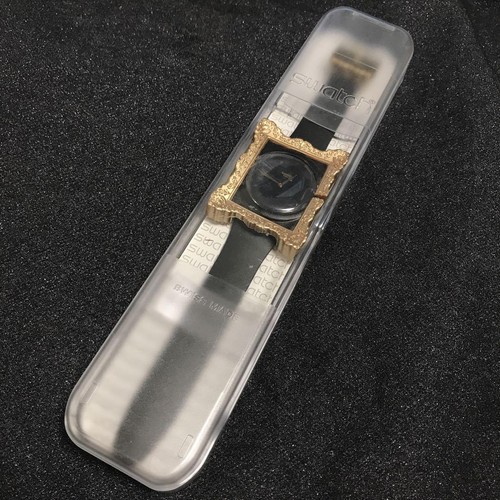 Jeremy scott swatch watch - scott, gold