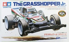Tamiya Mini 4WD Grasshopper Jr. VZ Chassis Laser Kit 18105 RC Buggy Icon NEUF