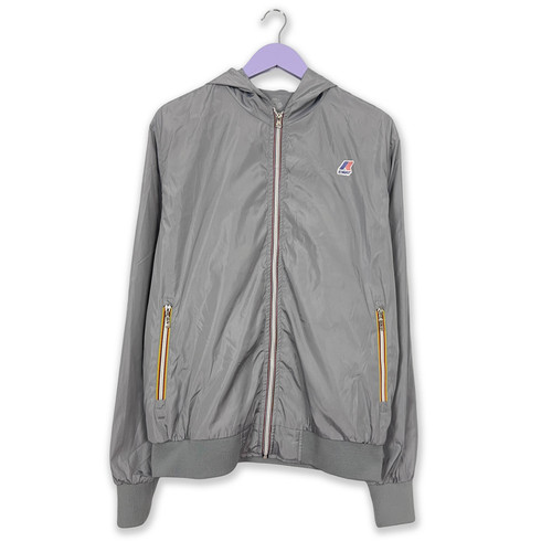 Veste way grise avec zip - zip, et