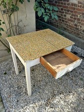 Table en bois vintage revêtement adhésif