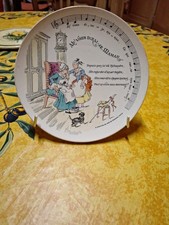 Assiette Georges Dreyfus Ah! Vous Dirais-je Maman