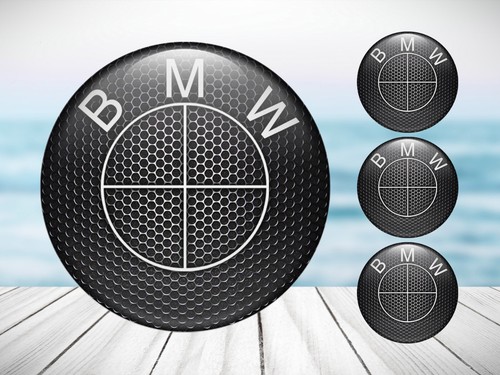 Center wheel cap decals - 4x,