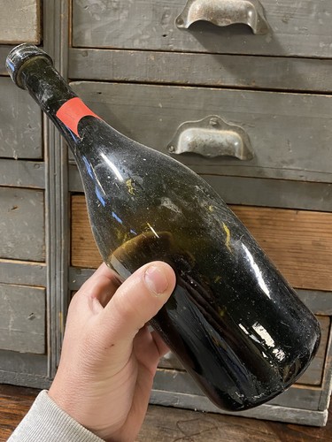 Bouteille ancienne cidre - ancienne,