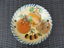 ASSIETTE DECOR DE FRUITS LA BISBAL ? PUIGDEMONT ?