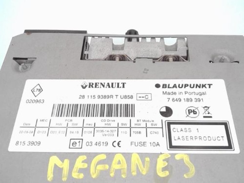Autoradio origine renault - d'origine,